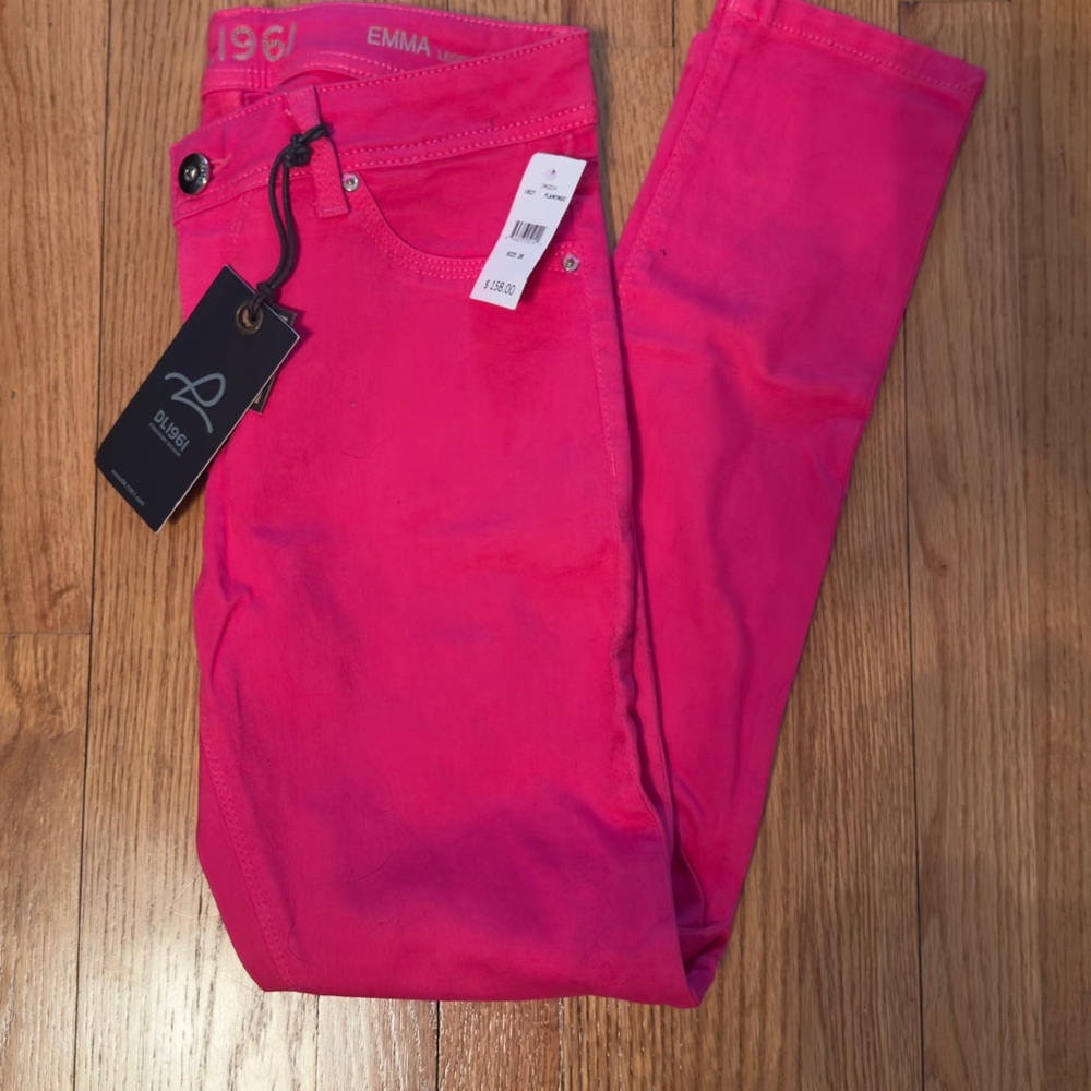 DL1961 Hot Pink Jeans NWT